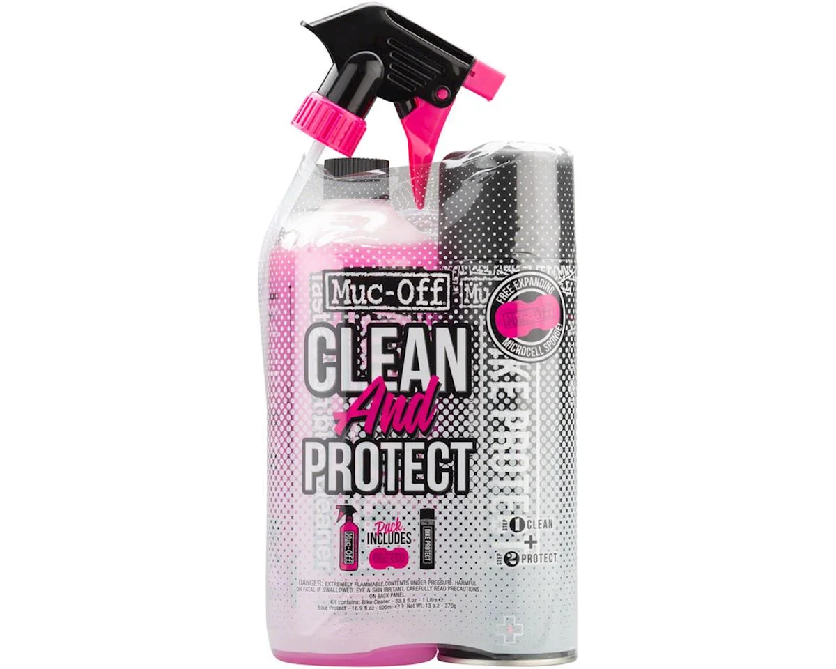 Muc-Off Bike Care Duo Kit (1L / 500ml Aerosol)